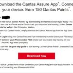 FREE: 150 Qantas Frequent Flyer Points by Downloading Assure App (iOS Only)