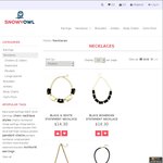 Snowyowl.com.au Fashion Jewellery. 50% off ALL Necklaces. Shipping through Australia Post