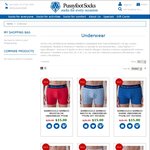 Pussyfoot 3PK Trunks and Bamboozld Trunks 50% off Online until 29 Aug - Free Post over $40