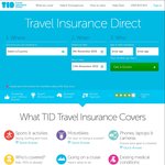 TID Travel Insurance Direct 10% Off