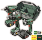 Bosch (Green) 18V 2 x 1.5Ah Cordless Drill/Impact Driver/Torch/Tool Bag Combo $199 @ Bunnings Warehouse