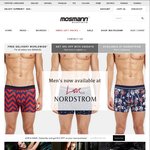 Mosmann Australia Underwear & Swimwear - $20 off $80+ Spend, $50 off $150+ Spend, $100 off $250+ Spend