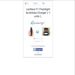 Win Zanflare F1 Flashlight & Liitokala Charger & $10 Gift Card for Zanflare F1 from GearBest