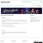 $49 Ladies in Black Concert @ TicketMaster after 50% off