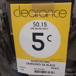Audiosonic Apple and Samsung Phone Cases - $0.05 Each @ Kmart Nationwide
