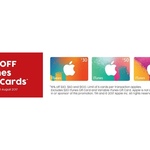 15% off iTunes Cards at Target