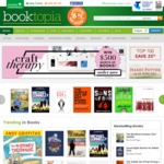 Free Shipping @ Booktopia ($17 Minimum Spend)