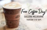 Free Coffee Day at Soul Origin Galleria Melbourne Thurs 21 Sept