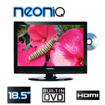 neoniQ 18.5" HD LCD TV with Built-In Multi-Region DVD, HD Tuner, HDMI and USB Input for $229.95