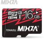 MIXZA TOHAOLL U3 16GB SDHC Micro SD Memory Card $6.99 US / $8.93 AU @GearBest