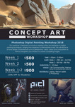 Concept Art Workshop - Earlybird Deal - Week 1 or 2 $440 - Week 1 + 2 $800 @ Pic 1 Studio