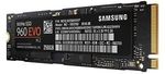 Samsung 960 EVO M.2 NVMe SSD 250GB eBay Plus $104 (or $108 non-Plus); 500GB $223.20 ($239.20 non-Plus) Delivered @ SE eBay