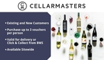Cellarmasters $5 for $100 Credit (Min Spend $200) @ Groupon