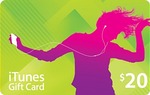 2 iTunes $20 Cards for $30 from JB Hi-Fi. Free Shipping