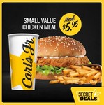 Small Value Chicken Meal $5.95 (between 12pm-2pm) @ Carl's Jr. (Exc. Brisbane Airport)