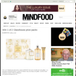 Win 1 of 2 Glasshouse Prize Packs Worth $136.90 from MiNDFOOD