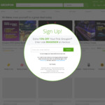 $10 Credit Back with over $30 Spend @ Groupon