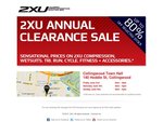 2XU June Clearance Sale - Starts Tomorrow June 3rd