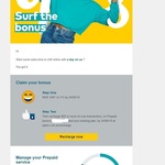 Recharge $20 or More (in One Transaction), on Your Optus Prepaid Service Then Get 'a Day on Us'