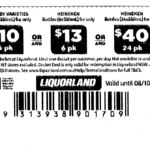 Heineken Lager Bottles: 24 x 330mL for $40  ($39 in VIC/WA) | 6 x 330mL for $13 ($12 in VIC/WA) @ Liquorland via Coles Docket