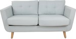 Kodu Byron 2 Seater Sofa - Grey for $199 (Was $399), Arm Chair for $99 (Was $199) @ Big W