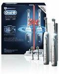Oral-B Genius 8000 Electric Toothbrush 2 Handle Pack incl. 4 Brush Head & Travel Case $193.03 Delivered @ Shaver Shop eBay