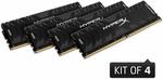 HyperX Predator Black 64GB Kit 3333MHz DDR4 CL16 DIMM XMP $563.82 (Was $704.78) + Delivery (Free with Prime) @ Amazon US via AU
