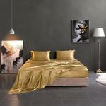 19 Momme Full Size Silk Bedding Sheet Set with Pillow Cases (4pcs) USD$332 (~ AUD$482) Delivered @ THX Silk