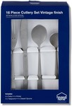 House & Home 16 Piece Cutlery Set - Vintage Finish $10 (Was $29) @ BIG W