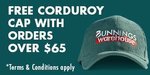 Free Bunnings Corduroy Cap with C&C Orders over $65 @ Bunnings