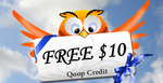 Only $4.99 for $15 Qoop Credit to Use on Absolutely Anything on Qoop.com.au. Hoot!