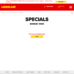 1000 Bonus flybuys Points (Worth $5) with $20 Spend (Click & Collect) @ Liquorland