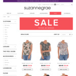 50% off Site-Wide (Including Sale) + Free Shipping over $30 @ Suzanne Grae