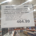 Lenovo Chromebook C340-11 81TA000AAU $464.99 (In-Store Only) @ Costco (Paid Membership)