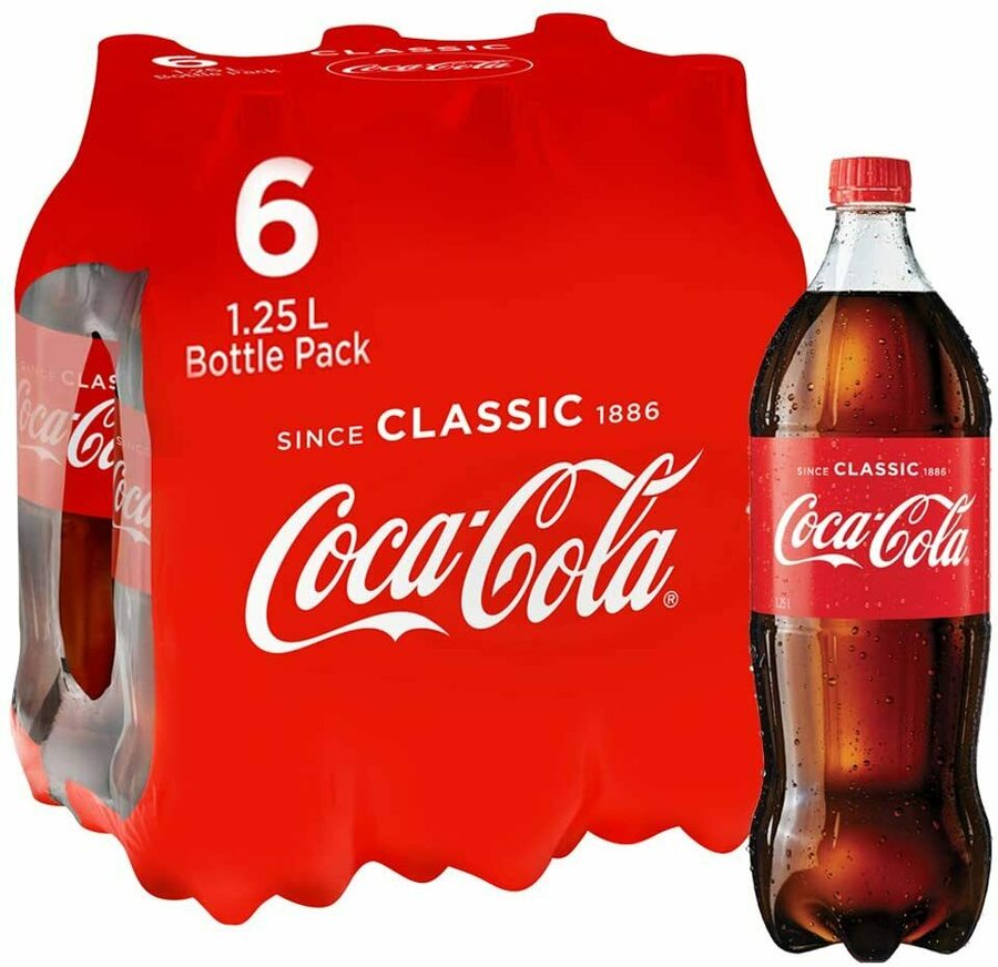 Coca-Cola Coke 6x 1.25L Bottles $9 ($8.10 with Sub & Save) + Delivery ...