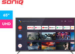 [UNiDAYS] SONIQ 65" A-Series UHD Android TV $674.10 Delivered (Free Shipping) @ Catch