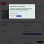 The Economist Digital Subscription (Yearly) 50% off @ INR 4849.50 (~AUD87.19)