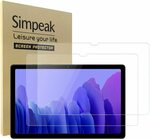 Premium Tempered Glass Protector 2pk for Samsung Tab A7 10.4" $10.88 + Delivery ($0 with Prime/ $39 Spend) @ Simonpen Amazon AU