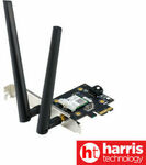 ASUS PCE-AX3000 Dual Band PCI-E Wi-Fi 6 160MHz, Bluetooth 5.0 Adapter $44 Delivered @ Harris Technology eBay