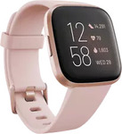 Fitbit Versa 2 (Black or Petal) $158.95 (C&C / + Delivery, $0 with Plus) @ The Good Guys eBay