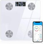 Sinocare Bluetooth Digital Bathroom Scale $9.99 + Delivery ($0 with Prime/ $39 Spend) @ Sinocare Official Store via Amazon AU