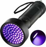UV Light Blacklight Flashlight for Dog Urine (68 UV Beads) $17.42 + Delivery ($0 with Prime/ $39 Spend) @ Eocean-au via Amazon