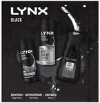 LYNX Black Trio Gift Set $9 C&C/ in-Store Only (Was $14) @ Kmart