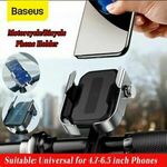 Mobile Phone Handlebar Mount for Motorcycle/Bicycle 360° Rotation $15.29 ($14.95 with eBay Plus) Delivered @ Baseus via eBay