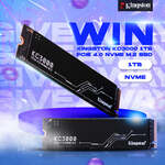 Win a Kingston KC3000 1TB PCIe 4.0 NVMe SSD from Centre Com