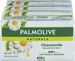Palmolive Naturals Bar Soap Chamomile 4-Pack $1.39 ($1.25 S&S) +Del ($0 Prime/ $39+) @ Amazon AU