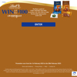 Win a $5, $10, $50 or $100 Woolworths Supermarket eGift Card from Lindt [Purchase Lindt Caramel Square from Woolworths]