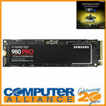 Samsung 980 Pro 1TB PCIe Gen 4 NVMe SSD $206.10 Delivered @ Computer Alliance eBay