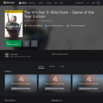 [XB1] The Witcher 3: Wild Hunt Game of the Year Edition - $15.99 (was $79.95) - Xbox Store