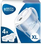 BRITA Marella White 3.5 L Water Filter Jug with 4 MAXTRA+ Filter Cartridges $47.25 Delivered @ BRITA via Amazon AU